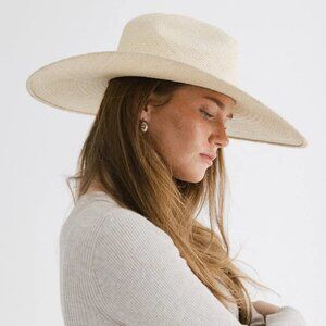 GIGI PIP Meg Wide Brim Hat- Brand New